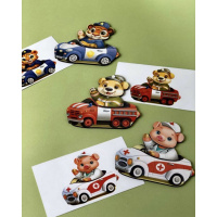 Настільна гра "Веселі водії" Ubumblebees (ПСФ080) PSF080 з картками