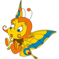 Розпис по полотну "Метелик" Art Craft 15046-AC 25х30 см                                                          