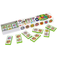 Настільна гра Доміно дитяча "Ферма" ТехноК 3312TXK