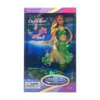 Лялька DEFA 20983 русалка змінює колір волосся