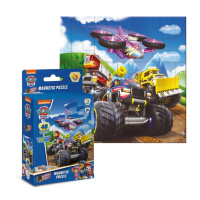 Дитячий магнітний пазл "Колеса" 200650, 40 елементів