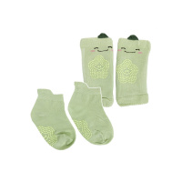 Дитячий набір наколінники і шкарпетки "Огірок" MGZ-0649(Green)