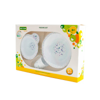 Дитяча набір для годування 6093 (тарілка, миска, чашка)