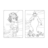 Розмальовка Магія кольору. Магічний Ліс Ранок 1807003 з наклейками