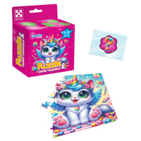 Дитячі пазли з сюрпризом "Котик-єдиноріжка" VT 8030-07, 180 деталей