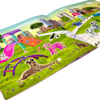Дитяча книжечка з наклейками "Dogs & Cats" РМ-87-03