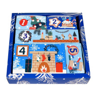 Дитячий набір для творчості розфарбовування гіпсової фігурки "Адвент календар" 31047