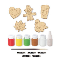 Набір заготовок для створення значків "Осінній вайб" FDCKW-061