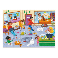 Пазл дитячий "Професії. Ветеринар" 300701, 150 елементів