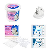 Набір для творчості створення 3D зліпків рук 30912 гіпс