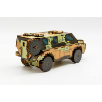 Дерев'яний 3D конструктор "Бушмастер" 139-0209, 139 деталей                                                                