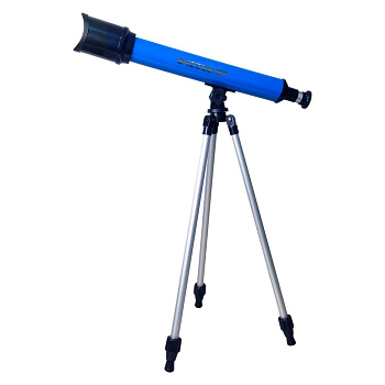 Дитяча іграшка "Телескоп" 6609A(Blue) блакитний, штатив 57 см