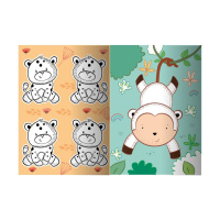 Розвиваюча розмальовка "Джунглі" РМ-73-02, 32 сторінки