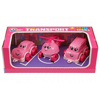 Дитячий іграшковий набір "Транспорт Міні" 8003TXK у наборі 3 штуки