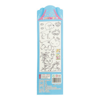 Дитячий набір наліпок 992327-1 для дівчат, ПВХ, 33х10 см