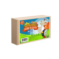 Набір дитячої творчості Розпис по дереву "Магніти-лісові мешканці" РД-006