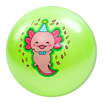 М'яч дитячий "Аксолотль" MS 3736(Green) 9 дюймів, 60 грам