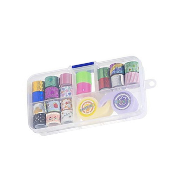 Набір Скотч декоративний з диспенсером №77 різнокольоровий