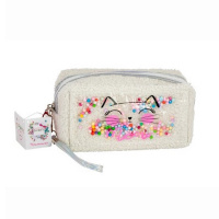 Дитяча косметичка "Love to Kiss" T24810(білий) плюшева