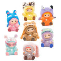 Колекційна м'яка іграшка з кільцем Весела вечірка Pop Top Letsvan 17WK-0601 серії "Wakuku"