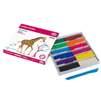 Набір для ліплення пластилін "Захоплення" 200312, 12 кольорів