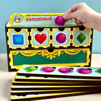 Дерев'яна настільна гра "Фігури" Ubumblebees (ПСД072) PSD072 сортер-комодик