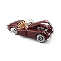 Автомодель - JAGUAR XK 120 (1951) (асорті вишневий, сріблястий, 1:24)