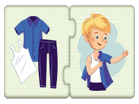 Дитячі пазли-половинки "Що для чого" 1214005 укр. мовою