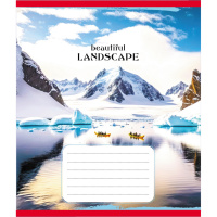 Зошит учнівський "Байдарки" 018-540017L-3 в лінію, 18 аркушів 