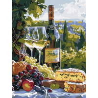 Картина за номерами "Смак шардоне" KHO5708 30х40 см