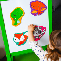 Магнітні бебі пазли "Динозаврики" Vladi Toys VT3208-16