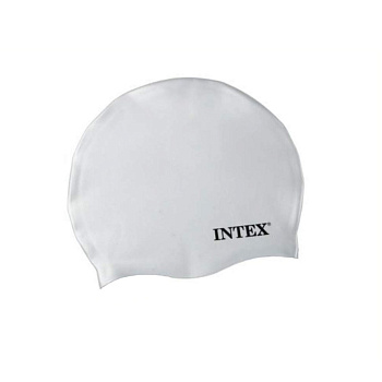 Шапочка для плавання 55992(White) білий