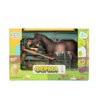 Дитячий іграшковий набір "Ферма" Q9899-X3_2 кінь з парканом