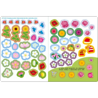 Розвиваючий зошит "Рожева книга про квіти" 15209 з наліпками