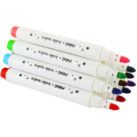 Набір маркерів по тканині MX15242, 12 кольорів