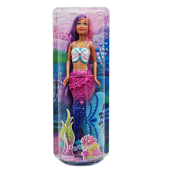 Дитяча лялька Русалонька DEFA 8483 із рухомим хвостом