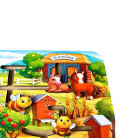 Розвиваюча гра Лабіринт "Ферма"  (ПСД213) PSD213