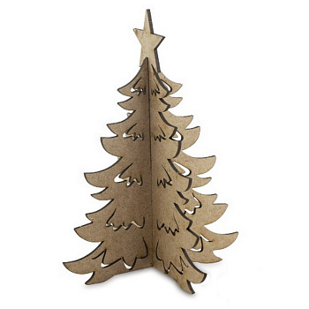 Заготовка для декорування "Новорічна ялинка-1" FDPO-111