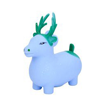 Дитяча іграшка-антистрес "Оленя" MS 4142(Violet) з борошном, 10 см