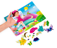Магнітна гра для дітей "Фея" у папці Vladi Toys VT3204-28 (укр)