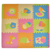 Дитячий килимок Мозаїка "Тварини" MR 1288, 9 деталей, EVA, 31х31 см