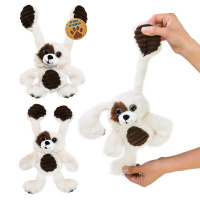 Дитяча м'яка іграшка-потягушка "Собачка" MJ2407 розмір 30 см