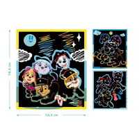 Дитячий набір гравюр "Дружба зростає" 200567, 3 штуки