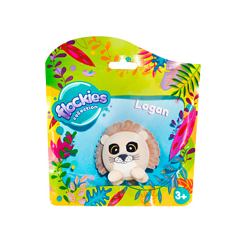 Колекційна фігурка Лев Лоґан Flockies FLO0108