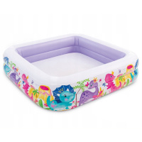 Дитячий надувний басейн 57470(Violet) зі знімним дахом 157 x 122 см 295 л