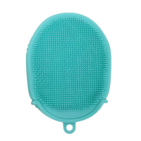 Силіконова мочалка-рукавичка для купання MGZ-0929(Turquise)