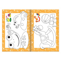 Книжка розмальовка "Картинки для малят" РМ-48-39 с цветными подсказками