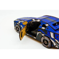 Дерев'яний 3D конструктор Mustang GT Puz-00642, 162 деталей