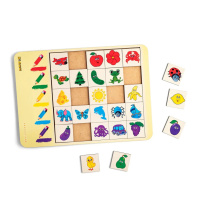 Дерев'яний сортер "Асоціації-кольори" PSD056