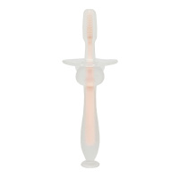 Силіконова зубна щітка Mumlove MGZ-0707(Pink) з обмежувачем